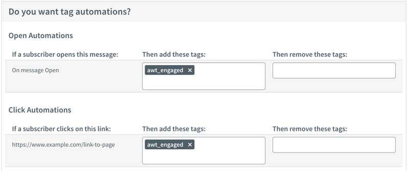 How To Create A "Digital Marketer" ReEngagement / Win Back Sequence Using AWeber and AWtomator 5 Tagging awt_engaged