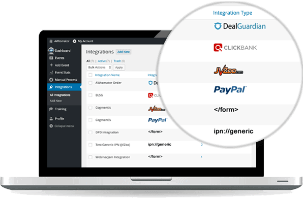 Integrate with 3rd party systems