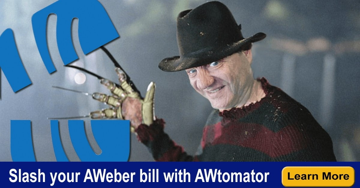 cut aweber bill - freddy