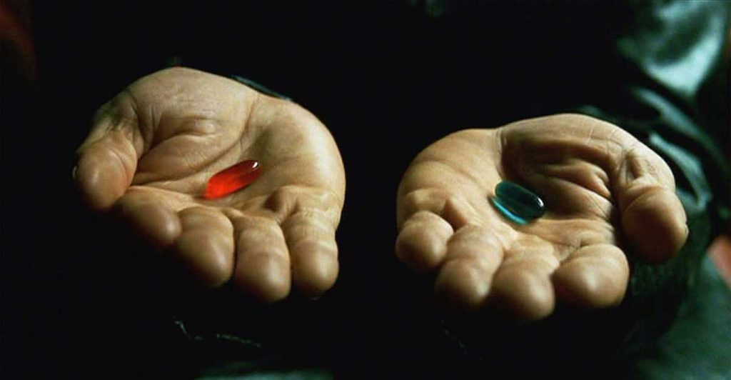 Matrix Blue Pill Red Pill