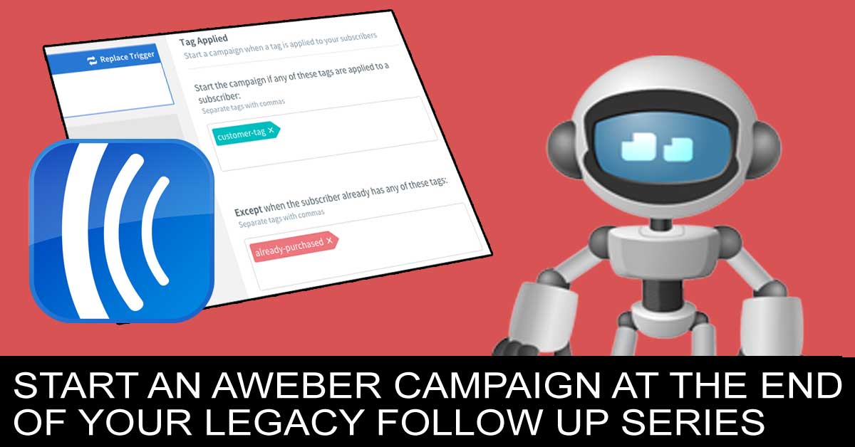 aweber campaigns - automation trigger campaigns