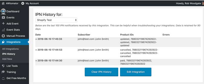 How To Integrate Shopify With AWeber Campaigns 7 integrate shopify with aweber - shopify integration 6